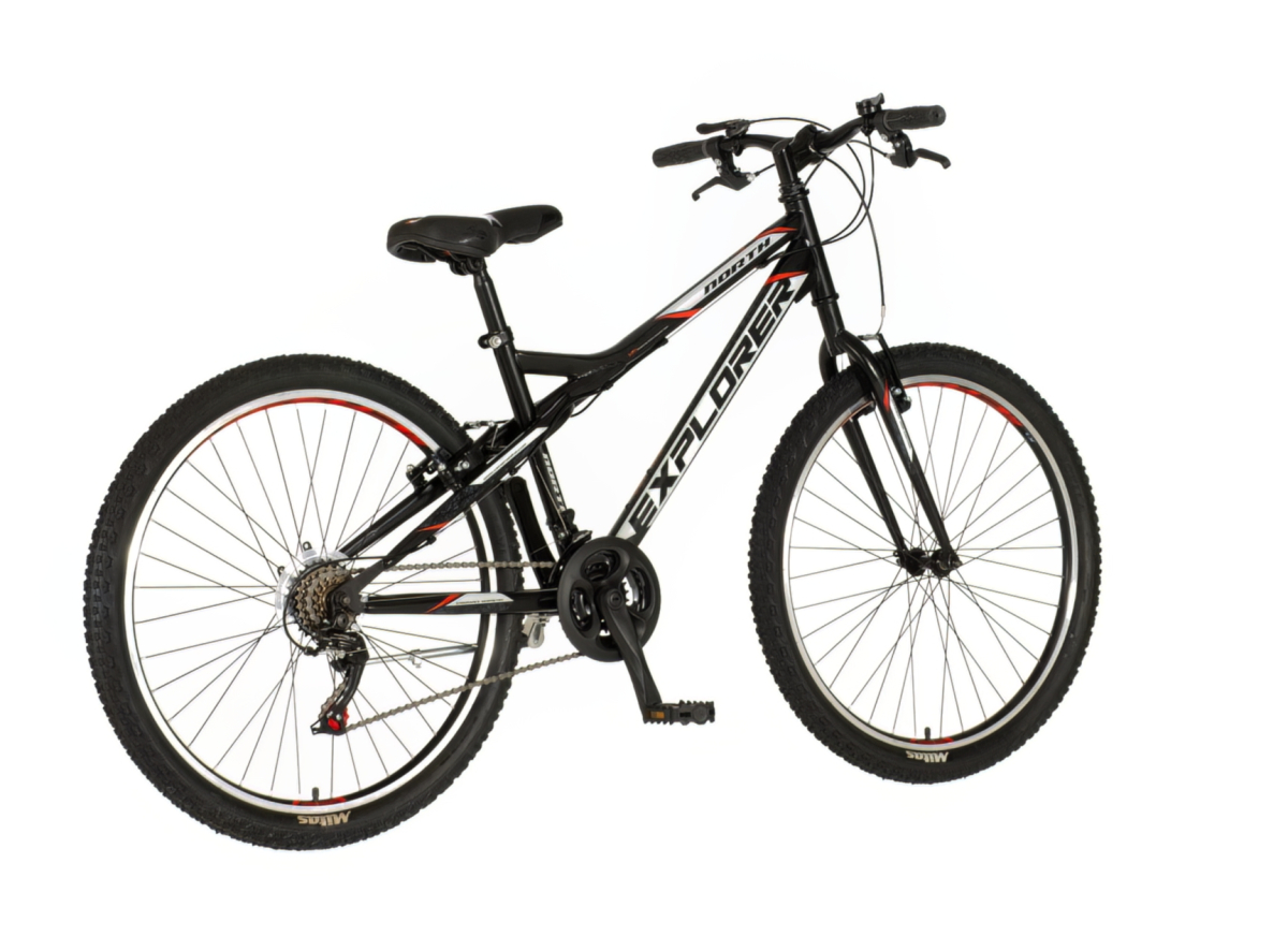 Bicikl Explorer North 26" crno crveni