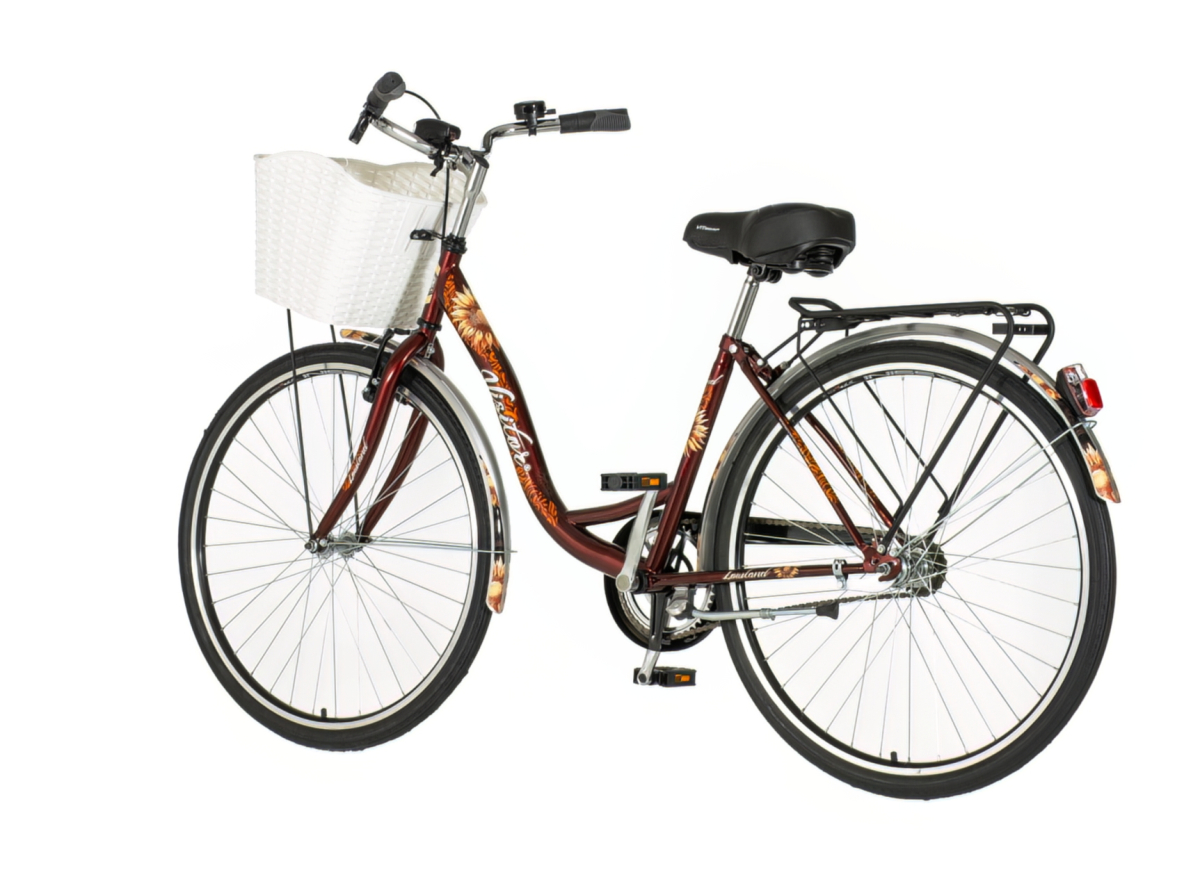 Bicikl Visitor Lowland 26x1.3/8"  crveno  narandžasti