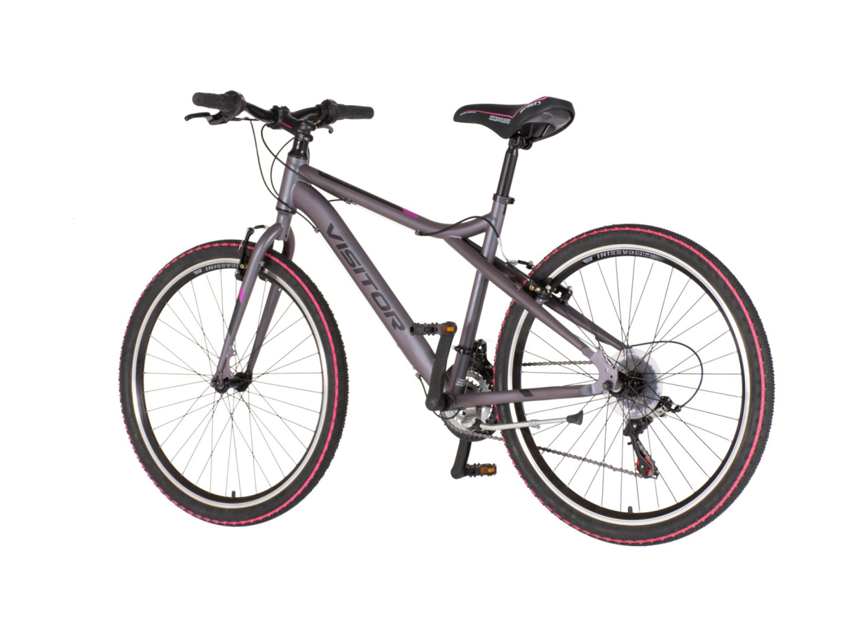 Bicikl Visitor Aurora 26" sivo roze