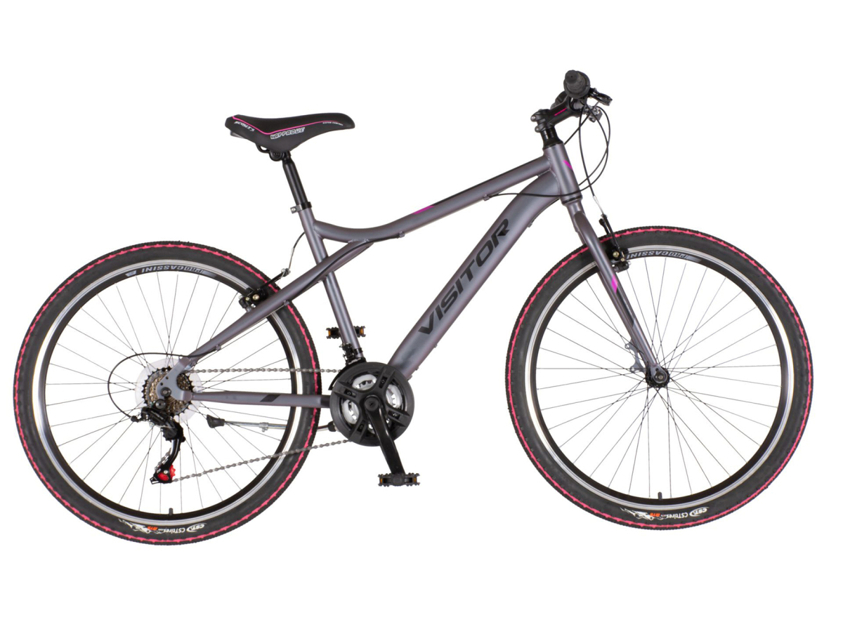 Bicikl Visitor Aurora 26" sivo roze
