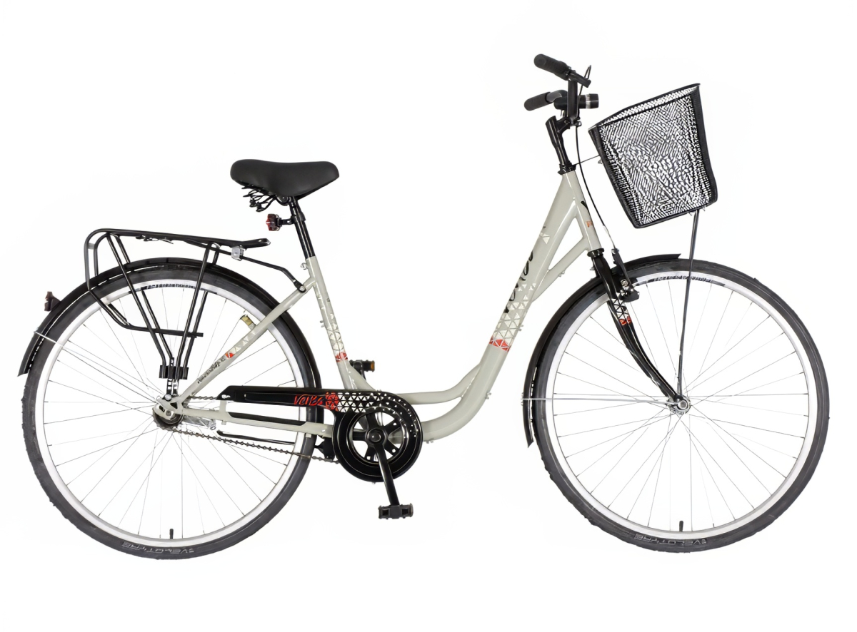 Bicikl Venssini Diamante 26x1.3/8" sivo krem