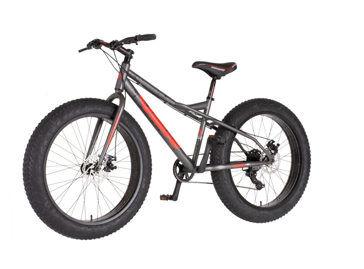 Bicikl Visitor Fat Bike 26" Bigfoot sivo crveni