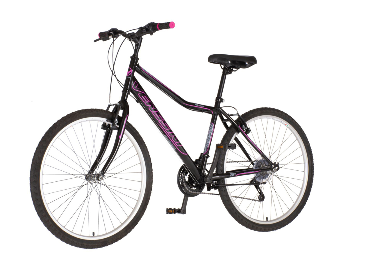 BICIKL MTB VENSSINI MODENA 26" 17" V-BRAKE  18 BRZINA 158-175CM (M) CRNO ROZE