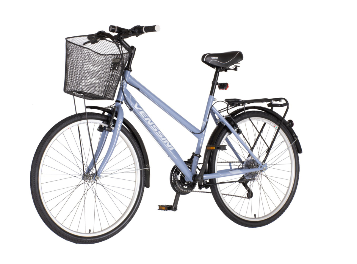 Bicikl Venssini Roma 26" sivo beli