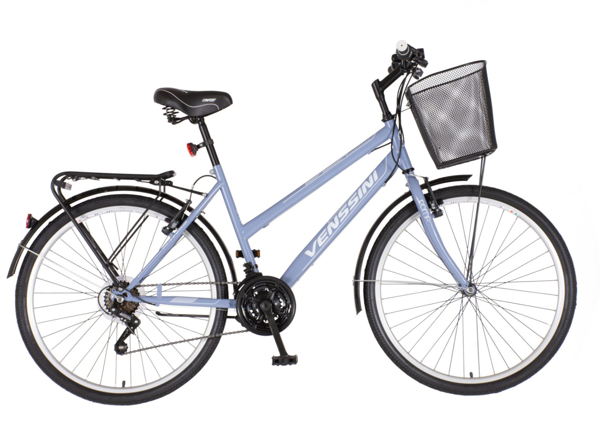 Bicikl Venssini Roma 26" sivo beli