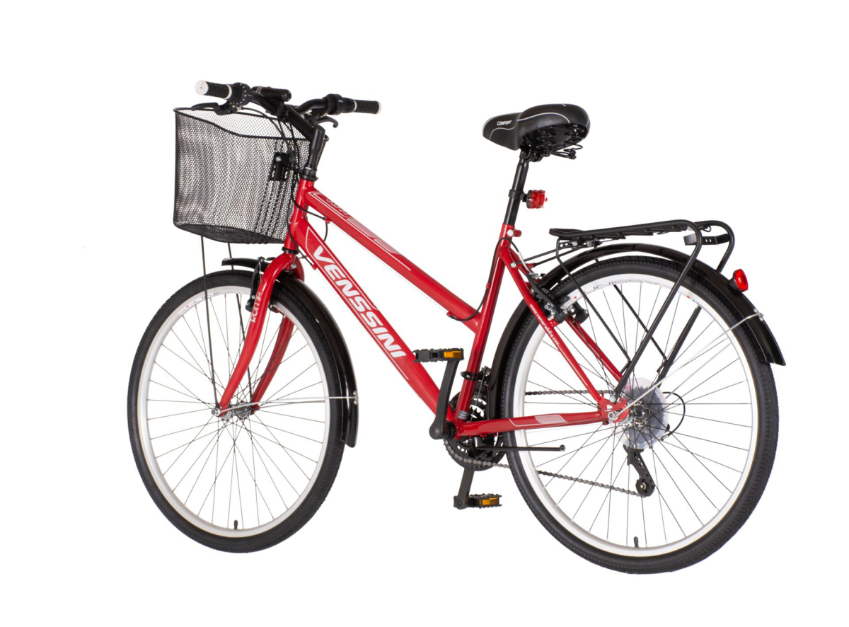 Bicikl Venssini Roma 26" crveno beli