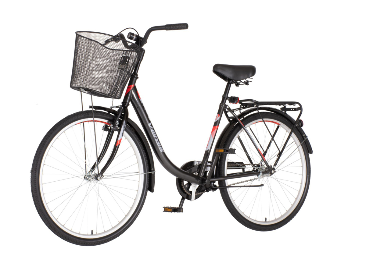 Bicikl Venssini Venecija 26" sivo crveni