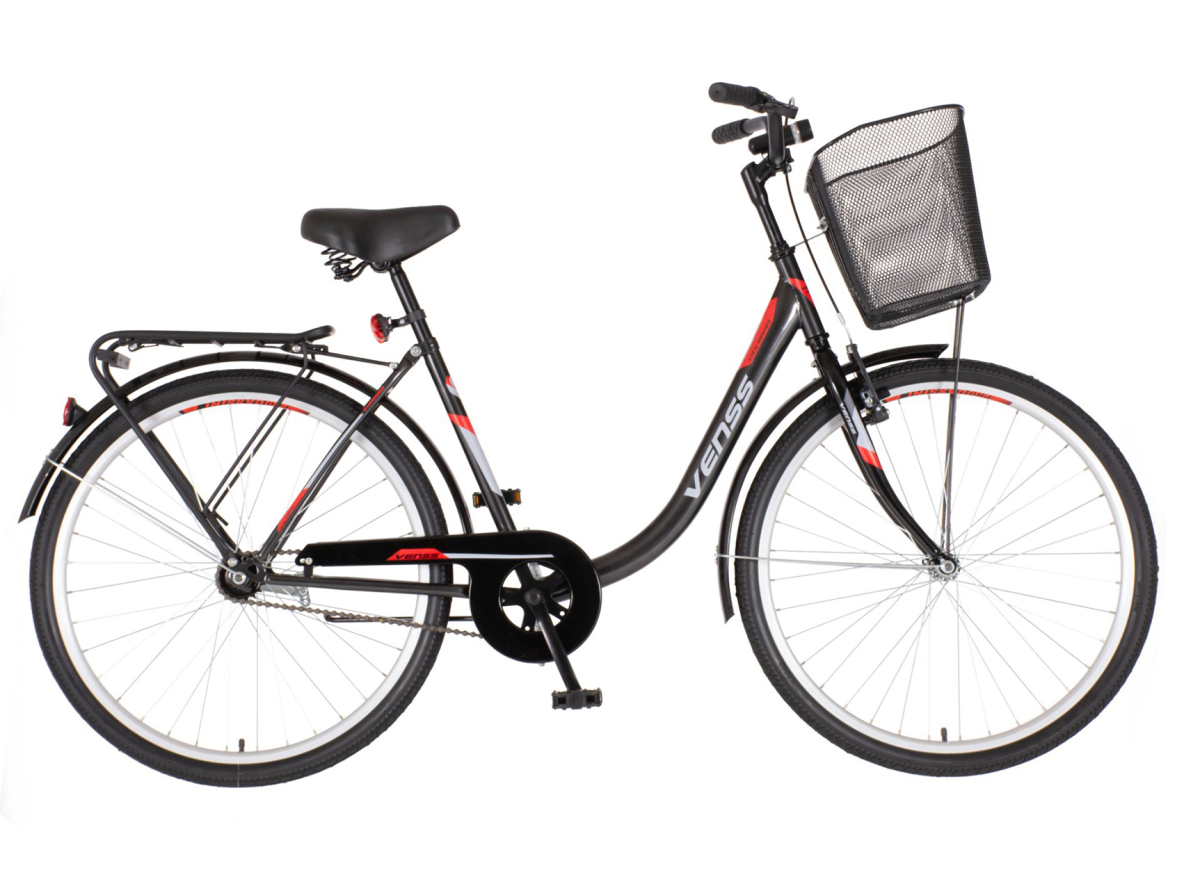 Bicikl Venssini Venecija 26" sivo crveni