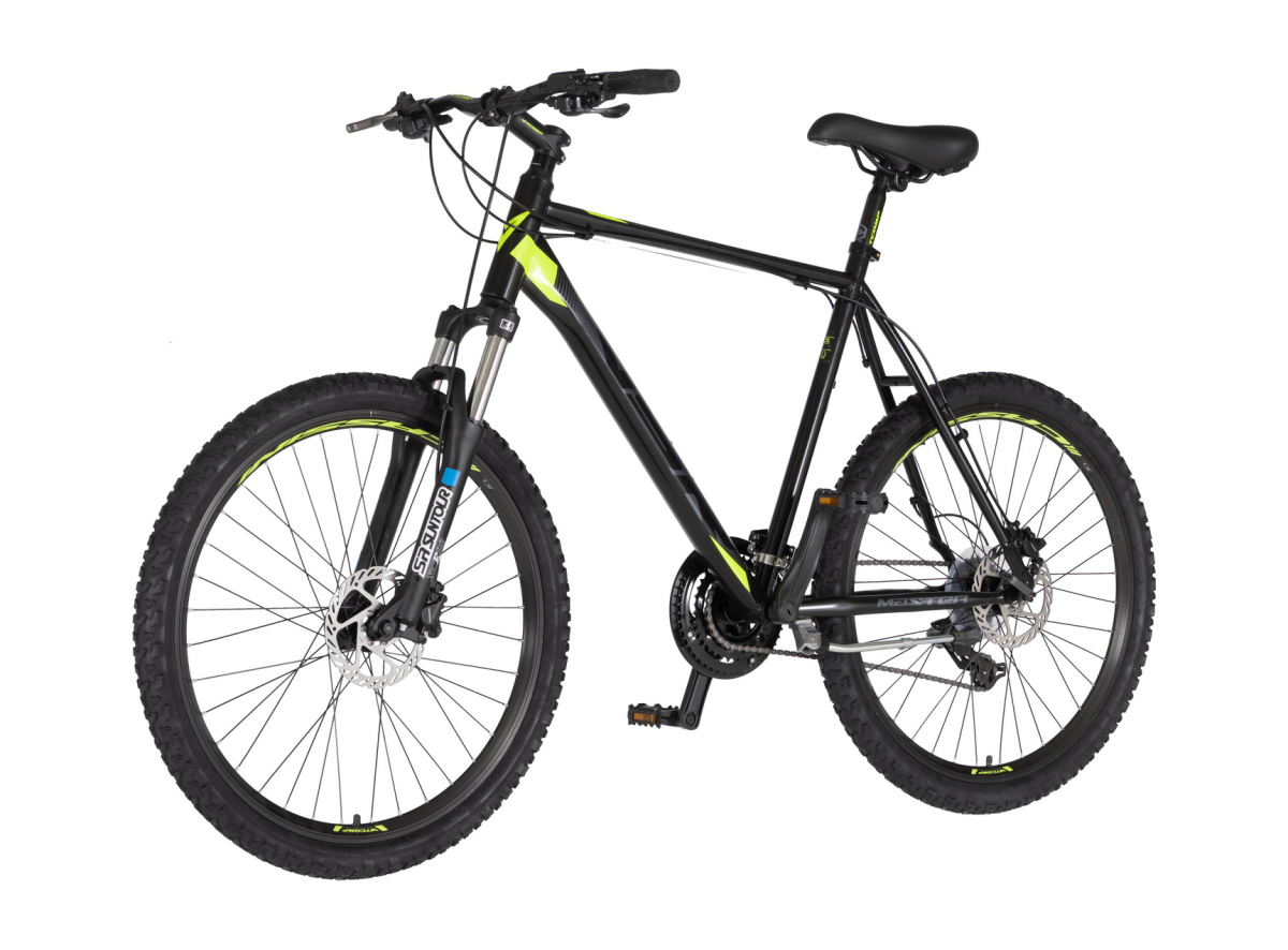 Bicikl Visitor Master 26" crno žuti disk hidraulika