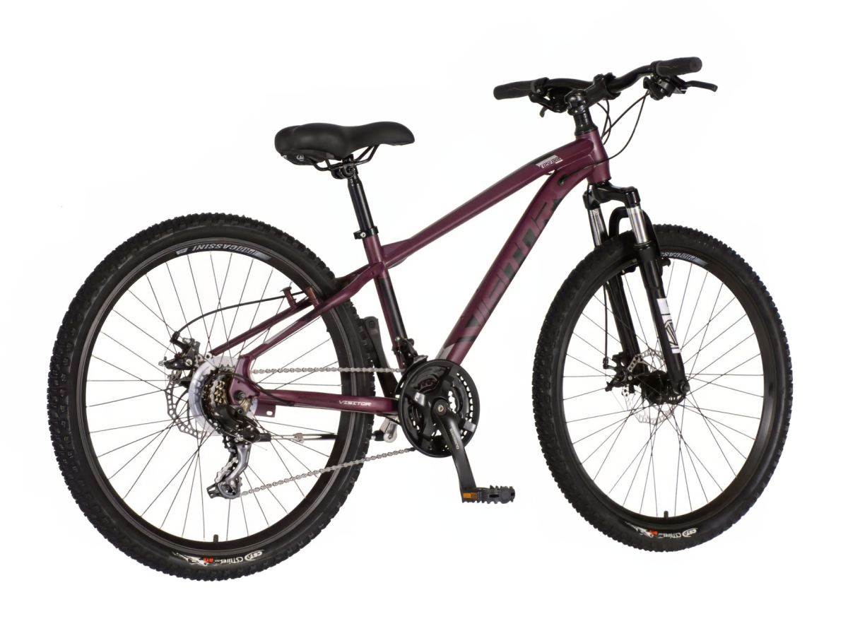 Bicikl Visitor Cascade 26" bordo crni