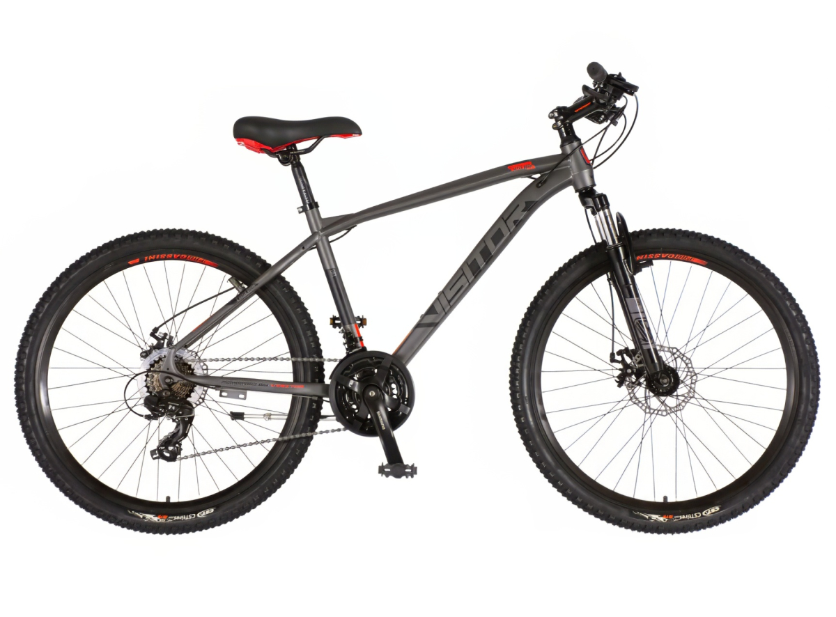 Bicikl Visitor Cascade 26" sivo crveni