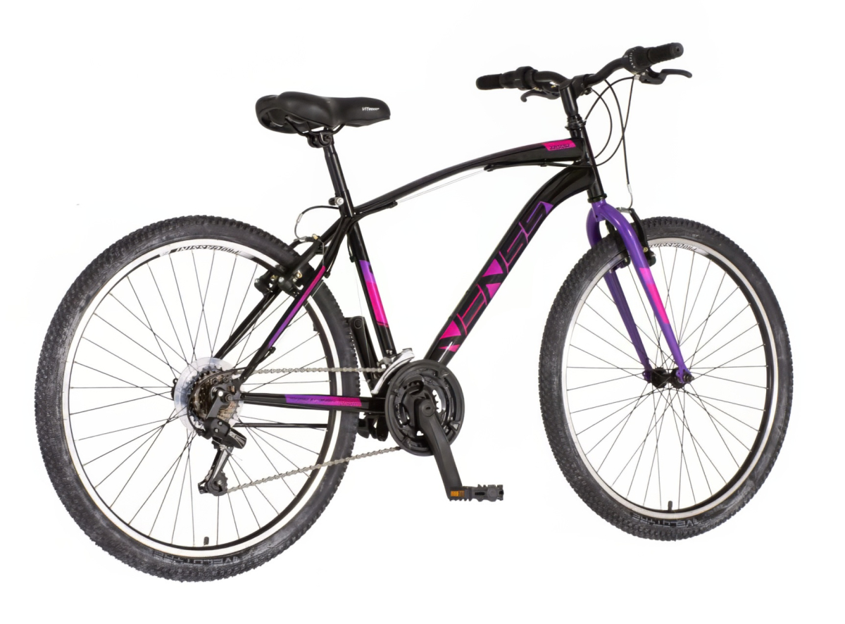 Bicikl Venssini Arcadia 26" crno ljubičasti