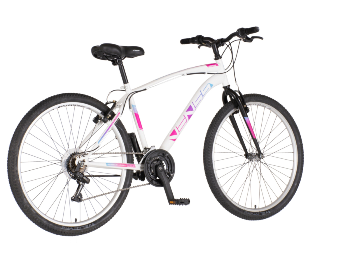 Bicikl Venssini Arcadia 26" belo roze