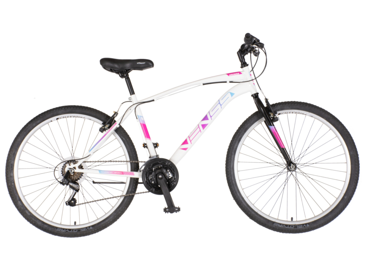 Bicikl Venssini Arcadia 26" belo roze