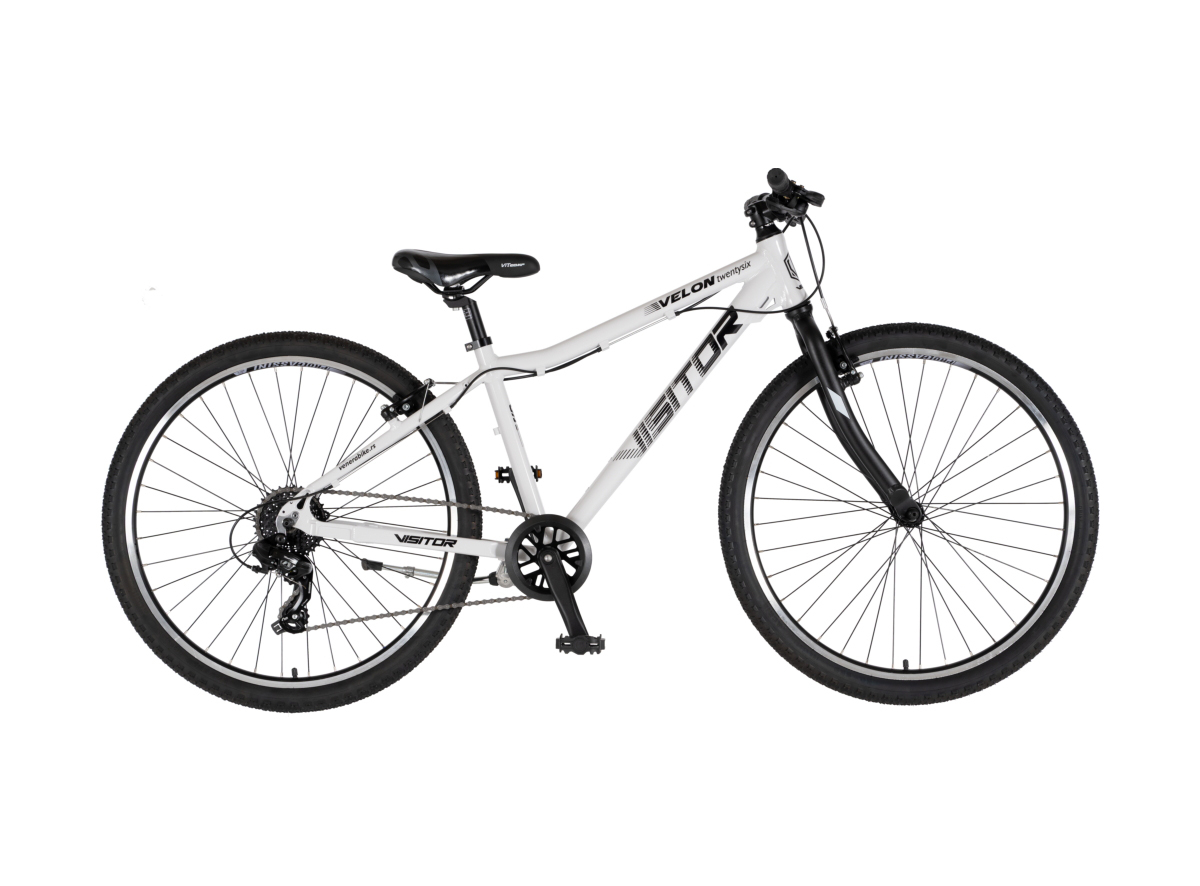 BICIKL MTB VISITOR PROXY 26" TVRDA ALU 13" V-BRAKE  8 BRZINA 132-155CM (XS) ROZE