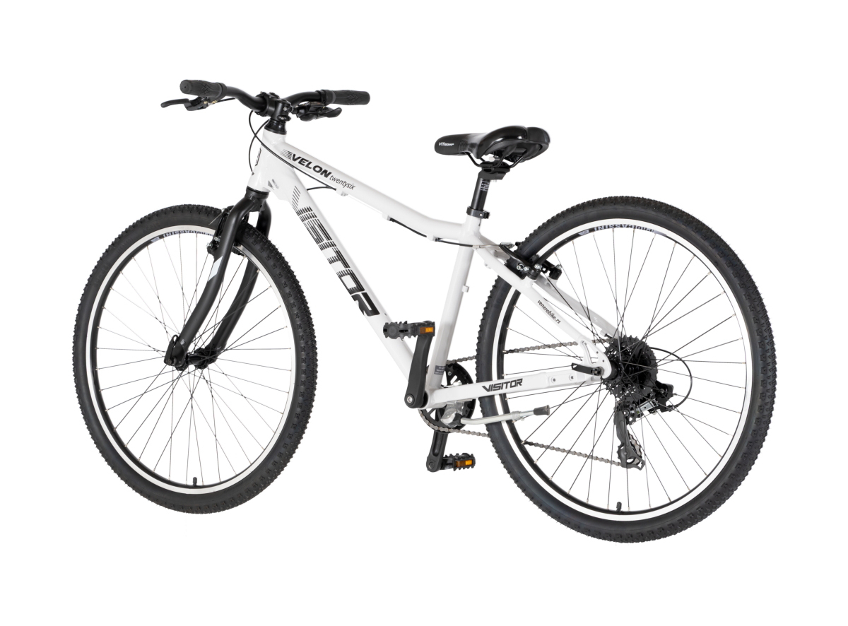 BICIKL MTB VISITOR PROXY 26" TVRDA ALU 13" V-BRAKE  8 BRZINA 132-155CM (XS) ROZE