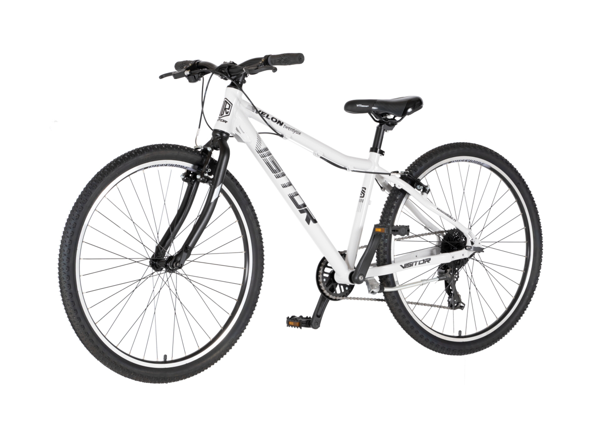 BICIKL MTB VISITOR PROXY 26" TVRDA ALU 13" V-BRAKE  8 BRZINA 132-155CM (XS) ROZE