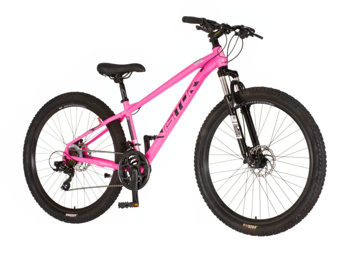Bicikl Visitor Cascade 27" roze crni