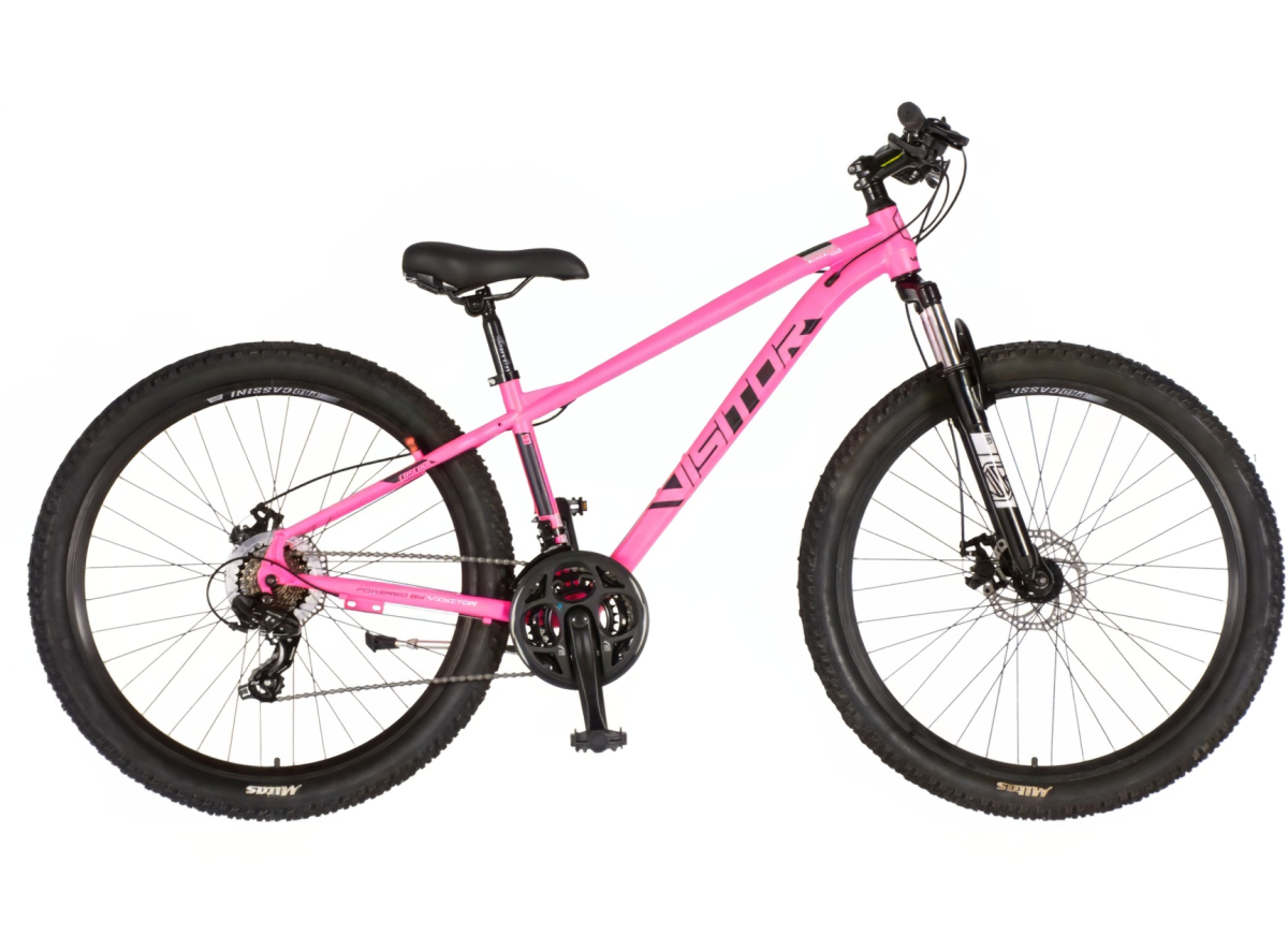 Bicikl Visitor Cascade 27" roze crni