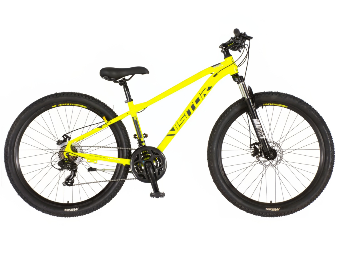 Bicikl Visitor Cascade 27" neon žuto crni