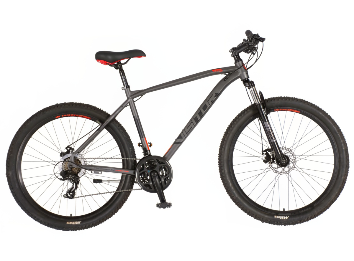 Bicikl Visitor Cascade 27" sivo crveni