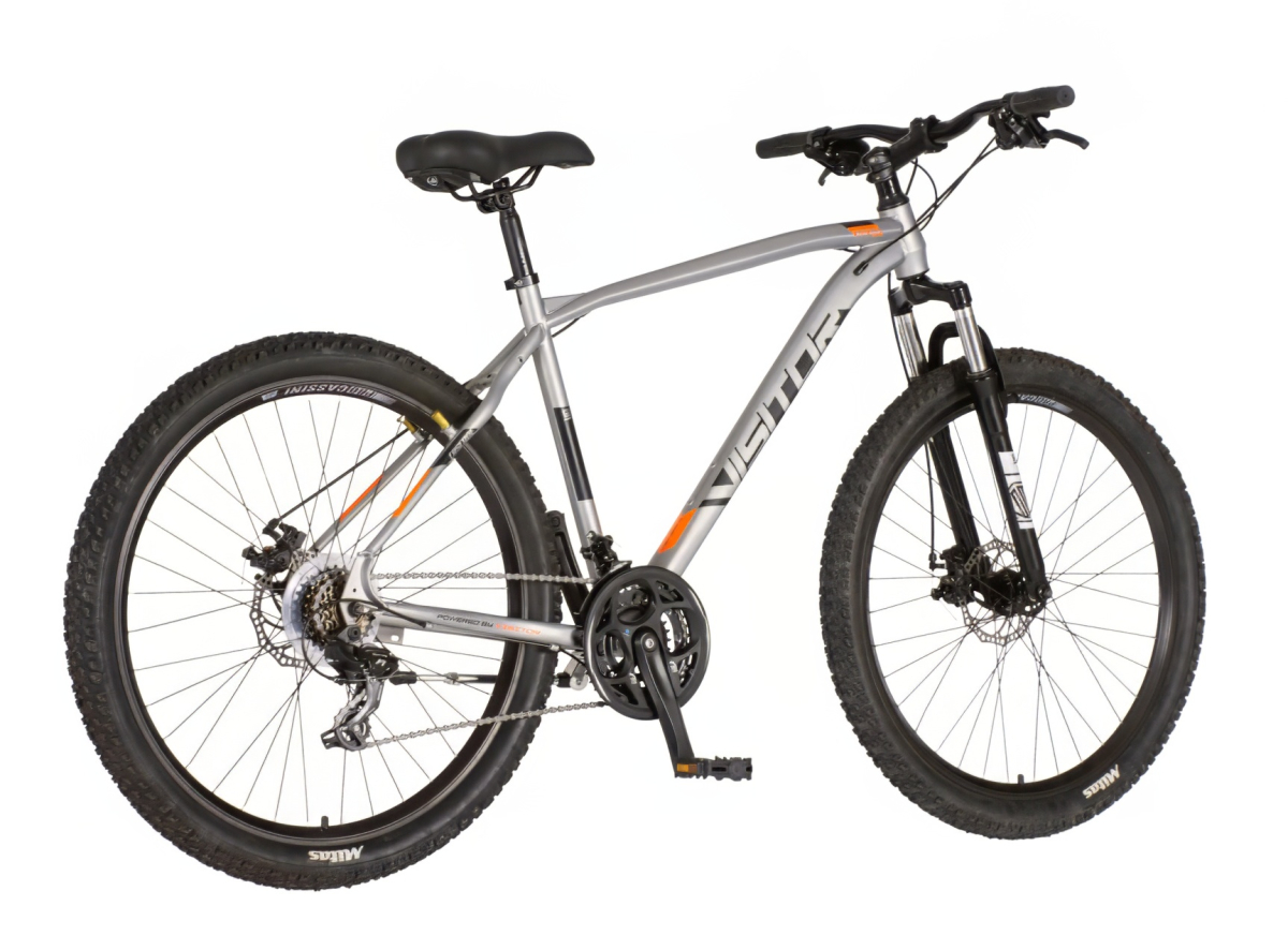 Bicikl Visitor Cascade 27" srebrno narandžasti