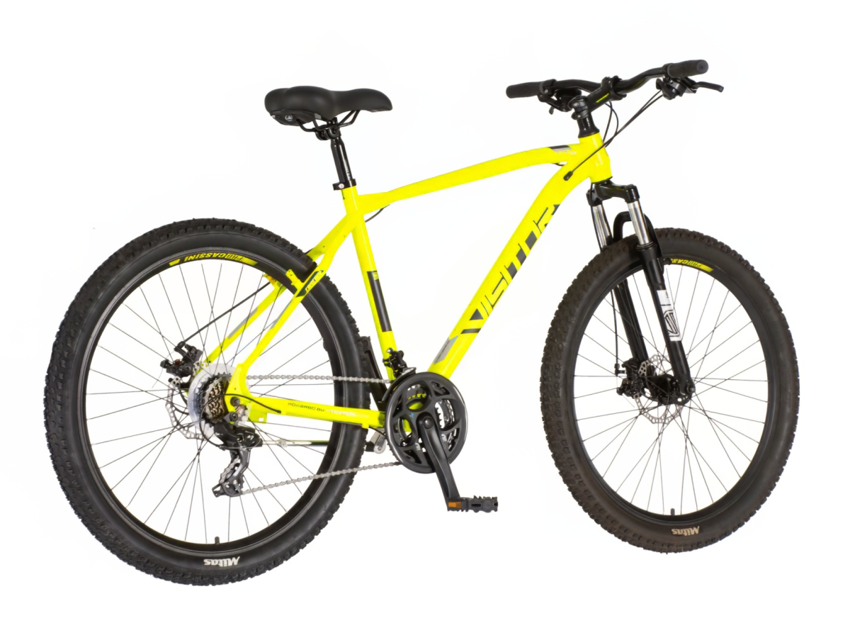 Bicikl Visitor Cascade 27" neon žuto crni