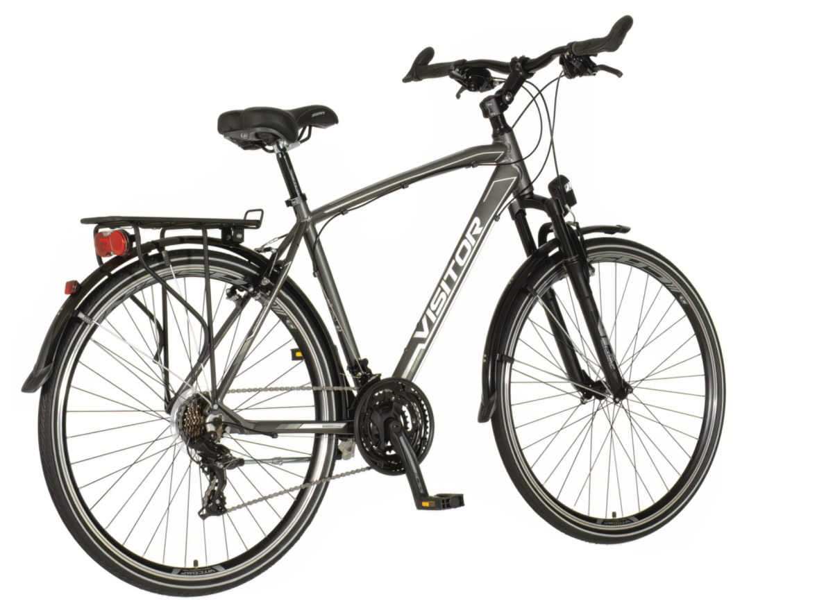 Bicikl Visitor Terra man 28" sivo crni