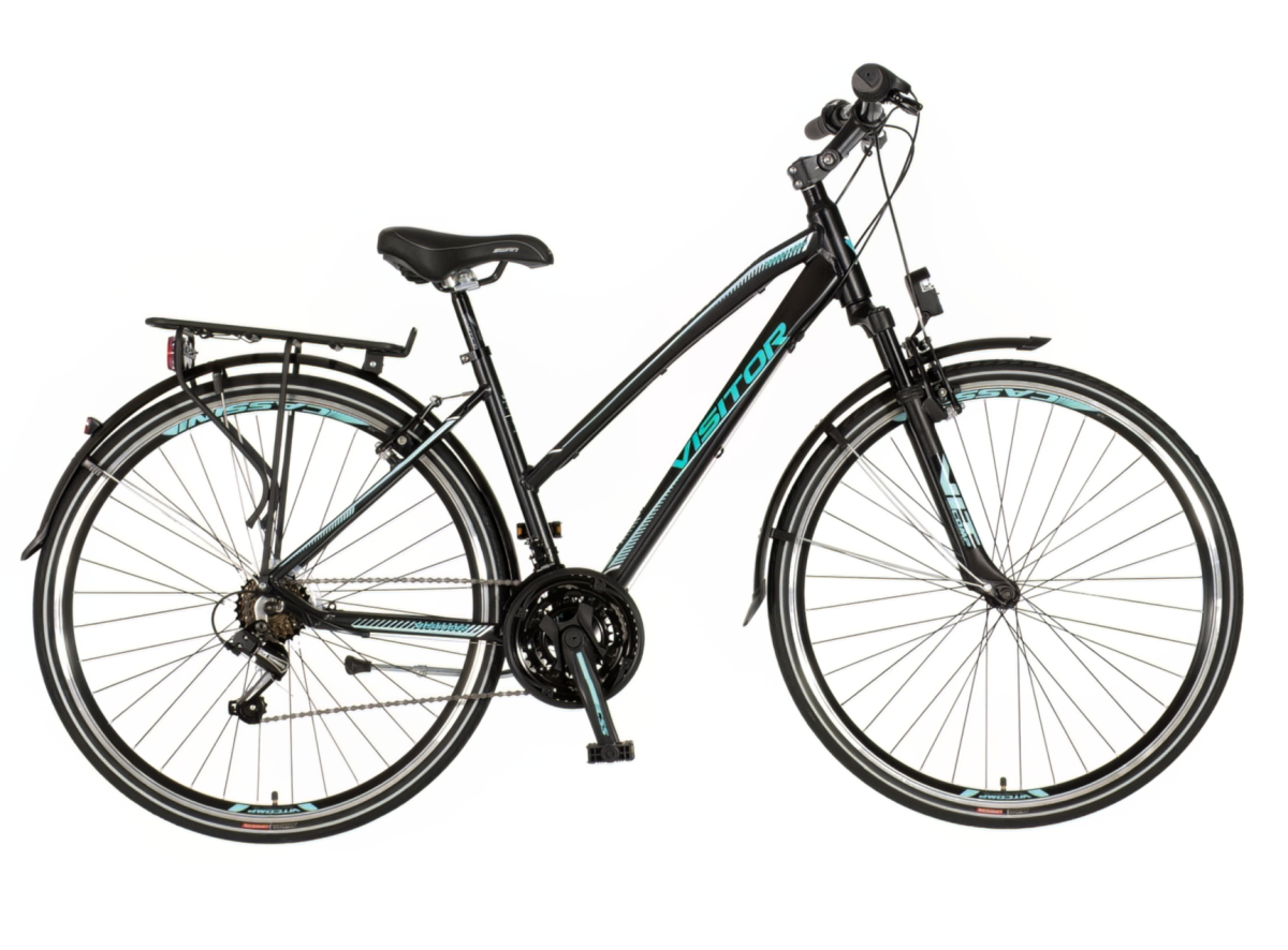 Bicikl Visitor Terra lady 28" crno tirkiz