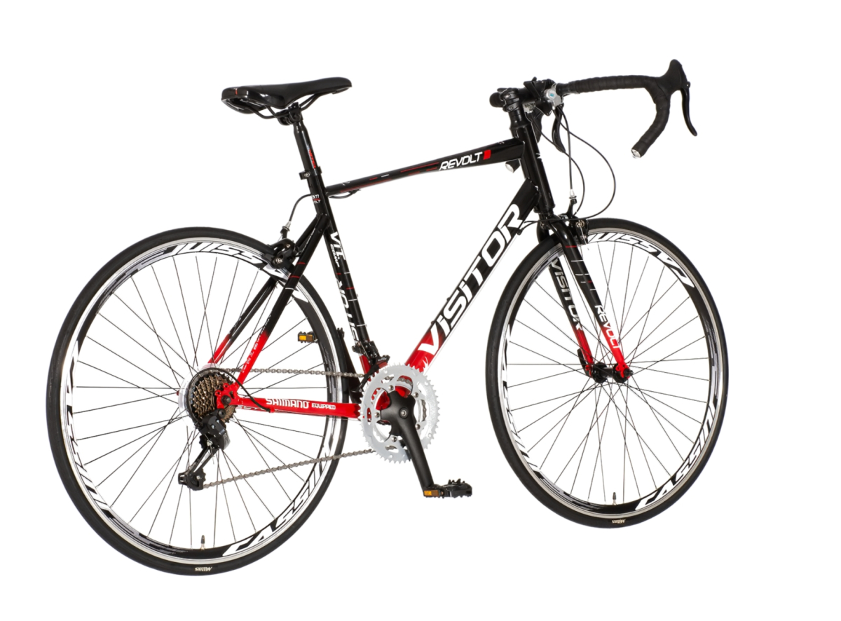 Bicikl Visitor Road Revolt 28" crno crveni