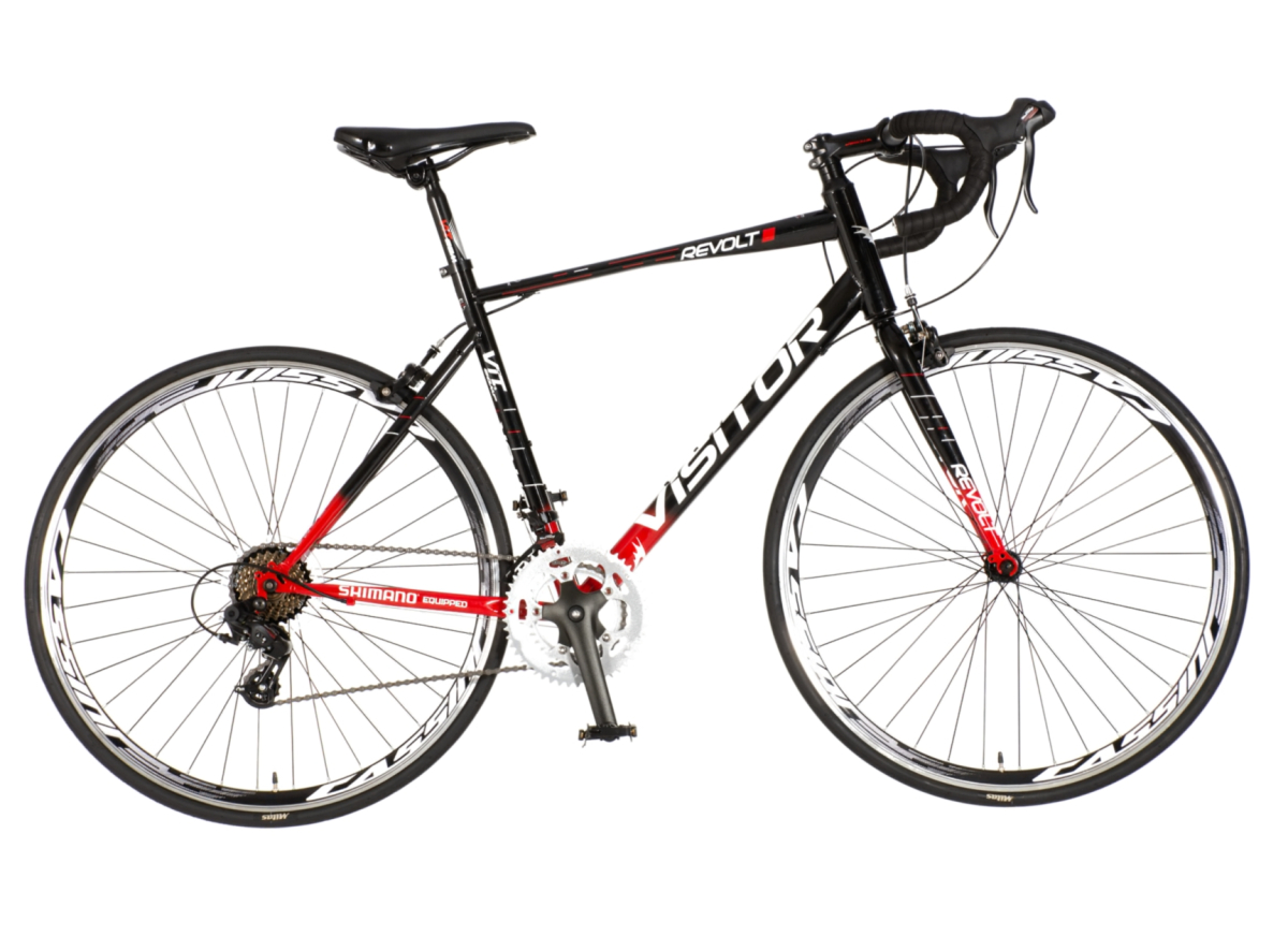 Bicikl Visitor Road Revolt 28" crno crveni