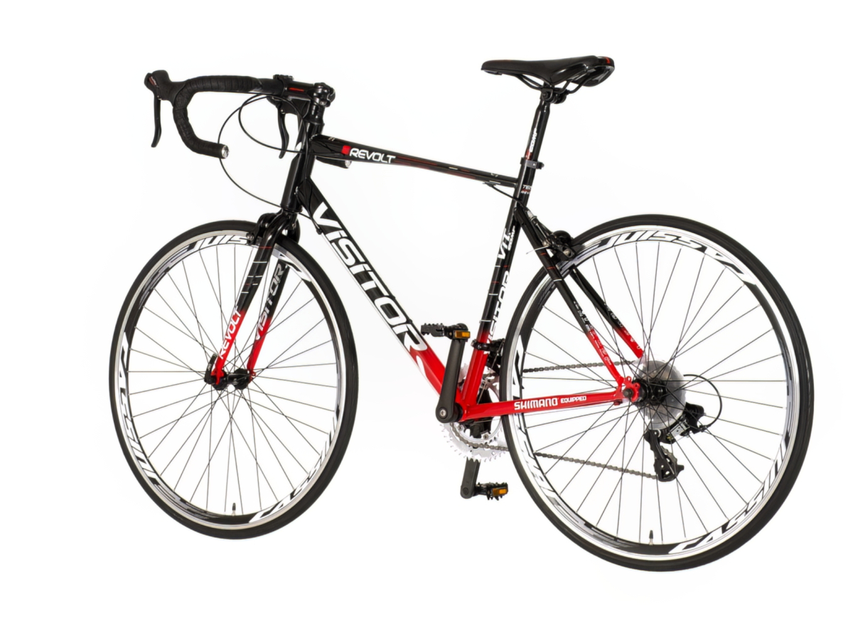 Bicikl Visitor Road Revolt 28" crno crveni