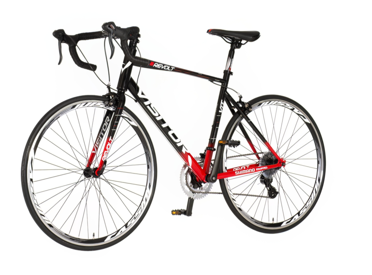 Bicikl Visitor Road Revolt 28" crno crveni