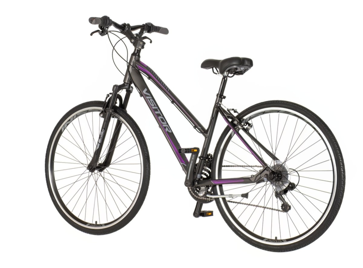 Bicikl Visitor Terra lady 28" crno ljubičasti
