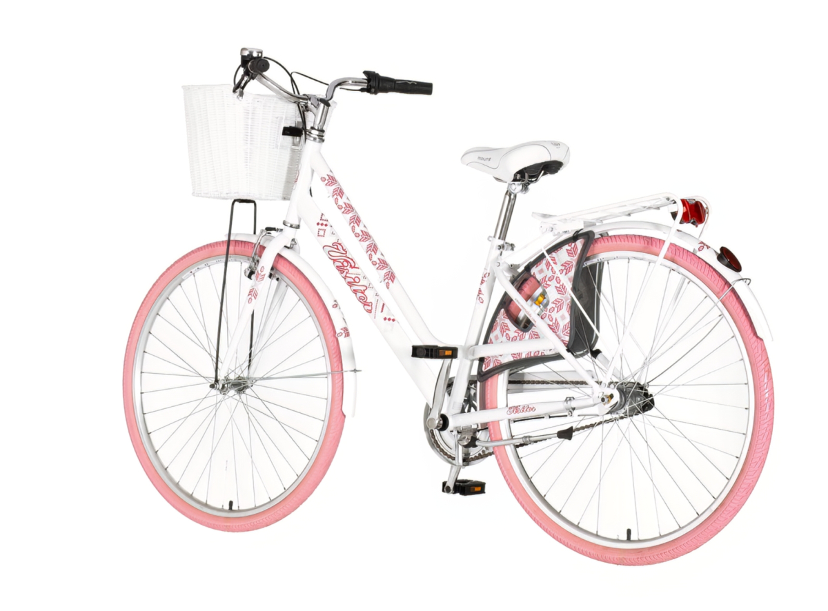 Bicikl Visitor Madeline 28" belo roze
