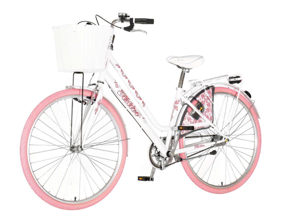 Bicikl Visitor Madeline 28" belo roze