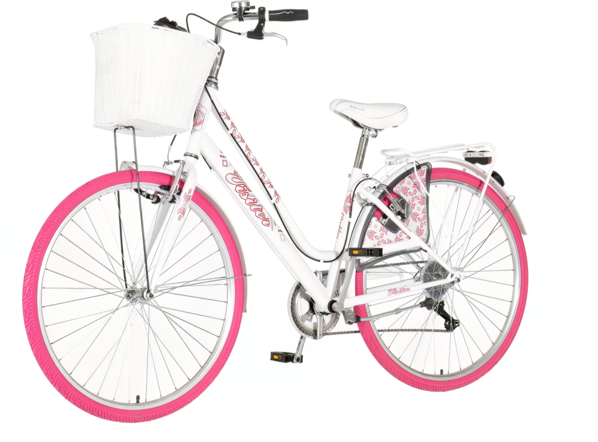 Bicikl Visitor Fashion Madeline 28" belo roze