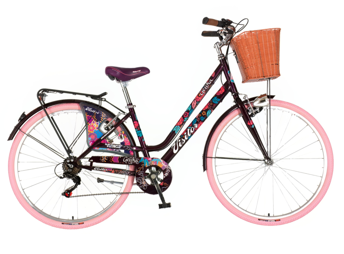 Fashion bicikla visitor ljubičasto roza-fas282s6