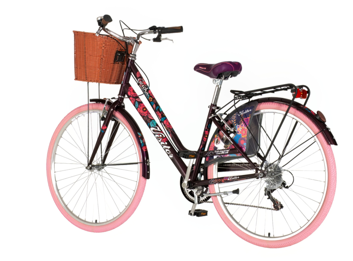 Fashion bicikla visitor ljubičasto roza-fas282s6