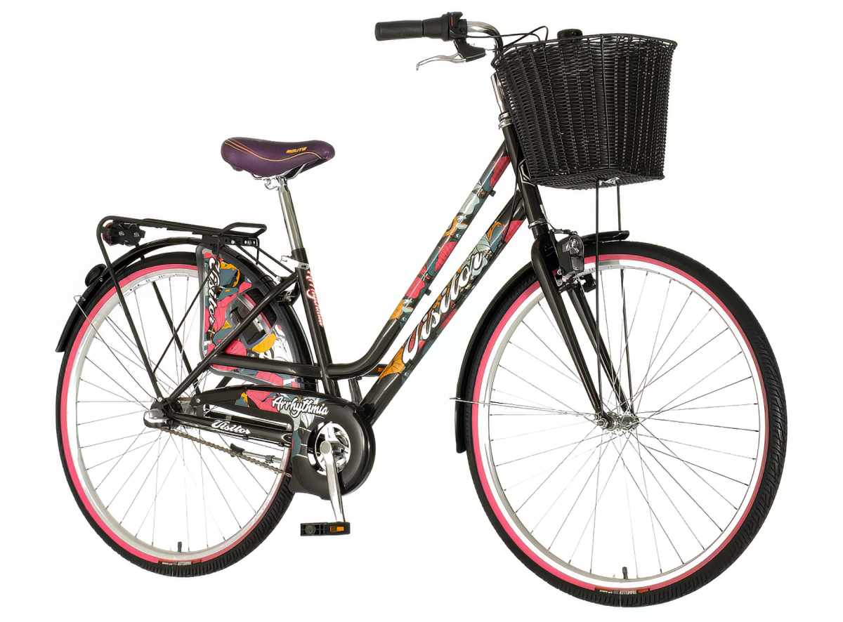 Fashion bicikla visitor crno multikolor-fas283n