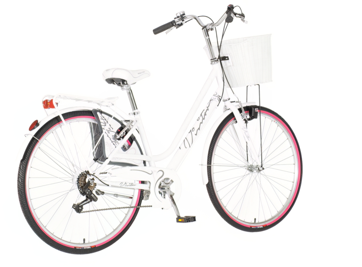 Bicikl Visitor Paris 28"  belo sivi
