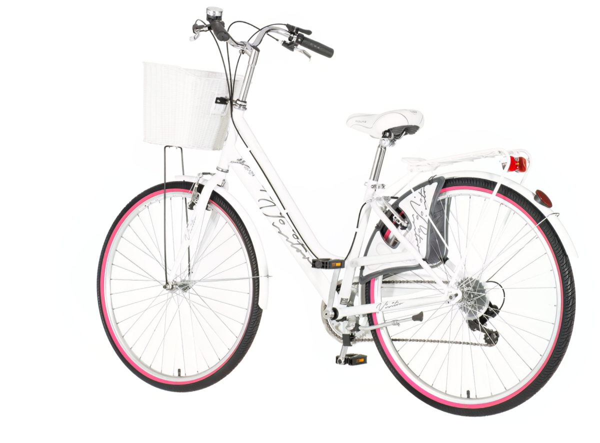 Bicikl Visitor Paris 28"  belo sivi