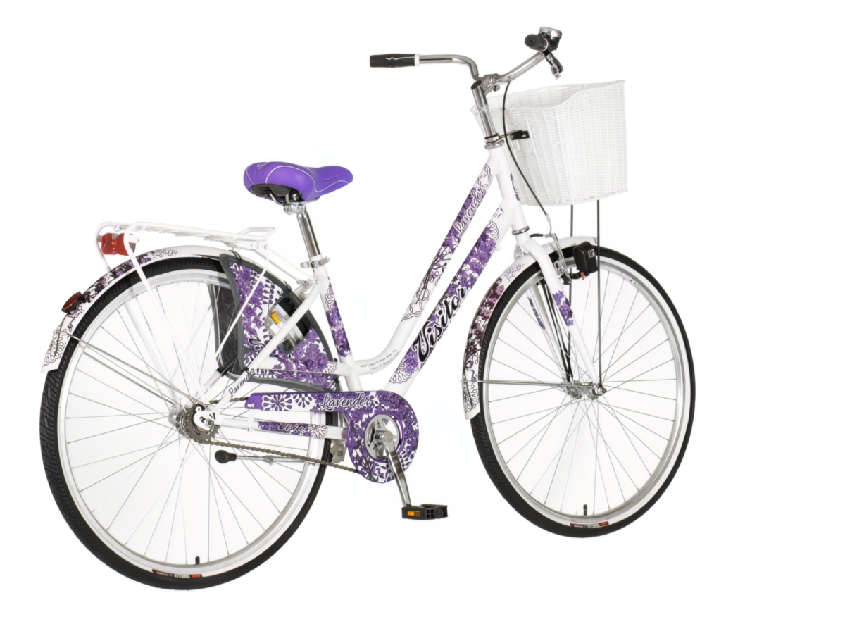 Bicikl Visitor Lavander 28" belo ljubičasti
