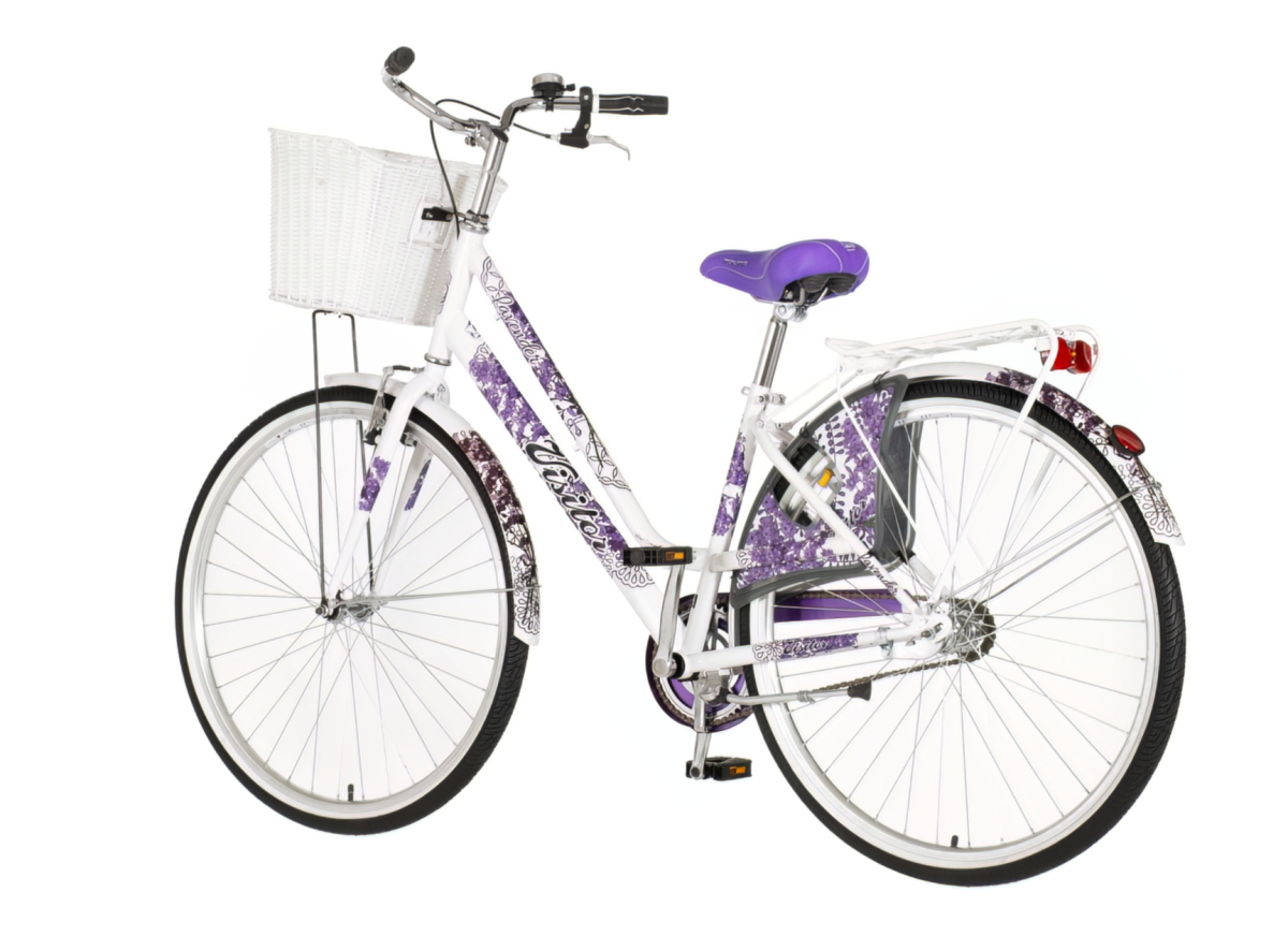 Bicikl Visitor Lavander 28" belo ljubičasti