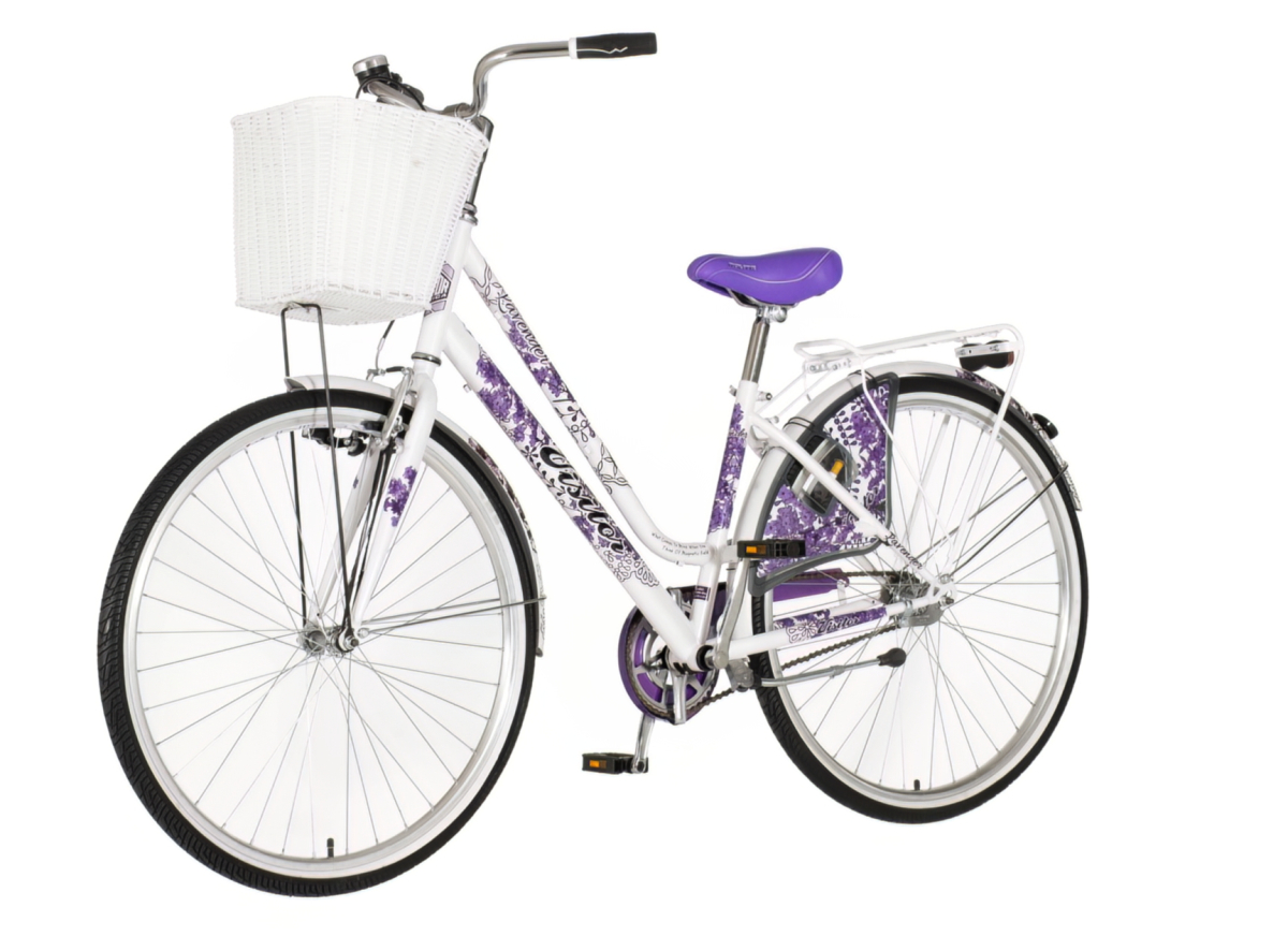 Bicikl Visitor Lavander 28" belo ljubičasti