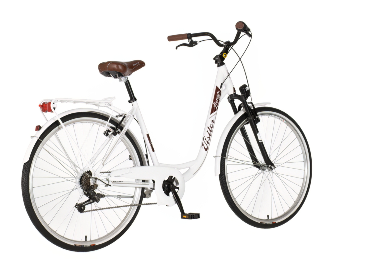Bicikl Visitor Lungo 28" belo braon