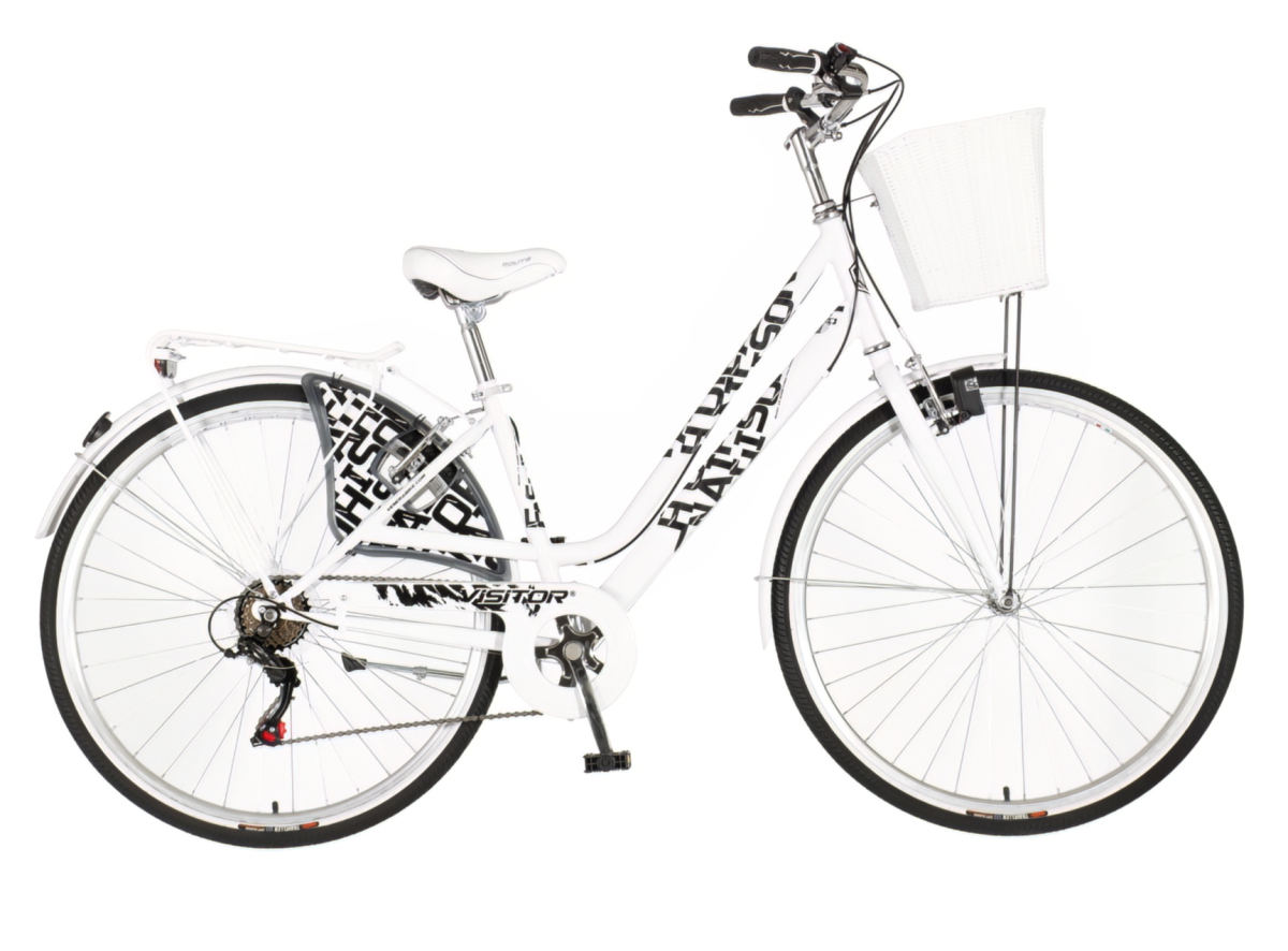 Bicikl Visitor Fashion 28"  belo crni