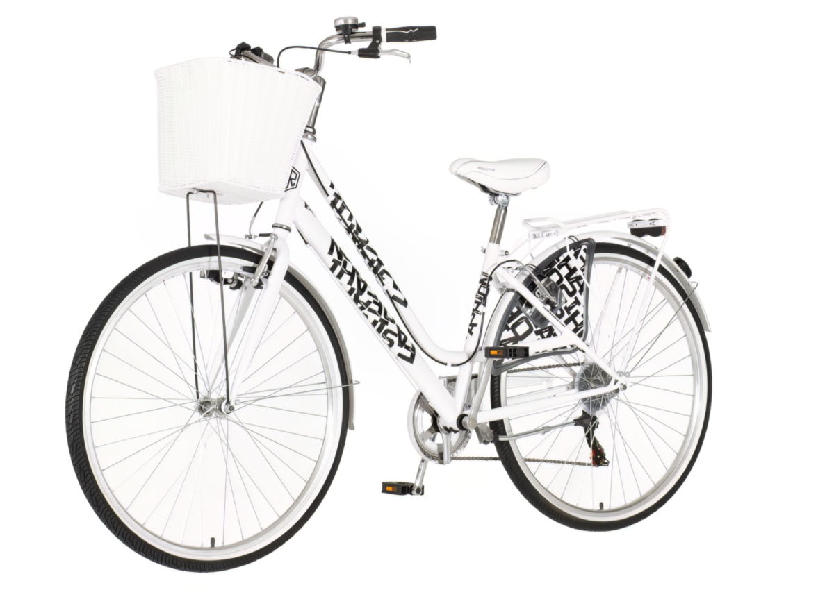 Bicikl Visitor Fashion 28"  belo crni