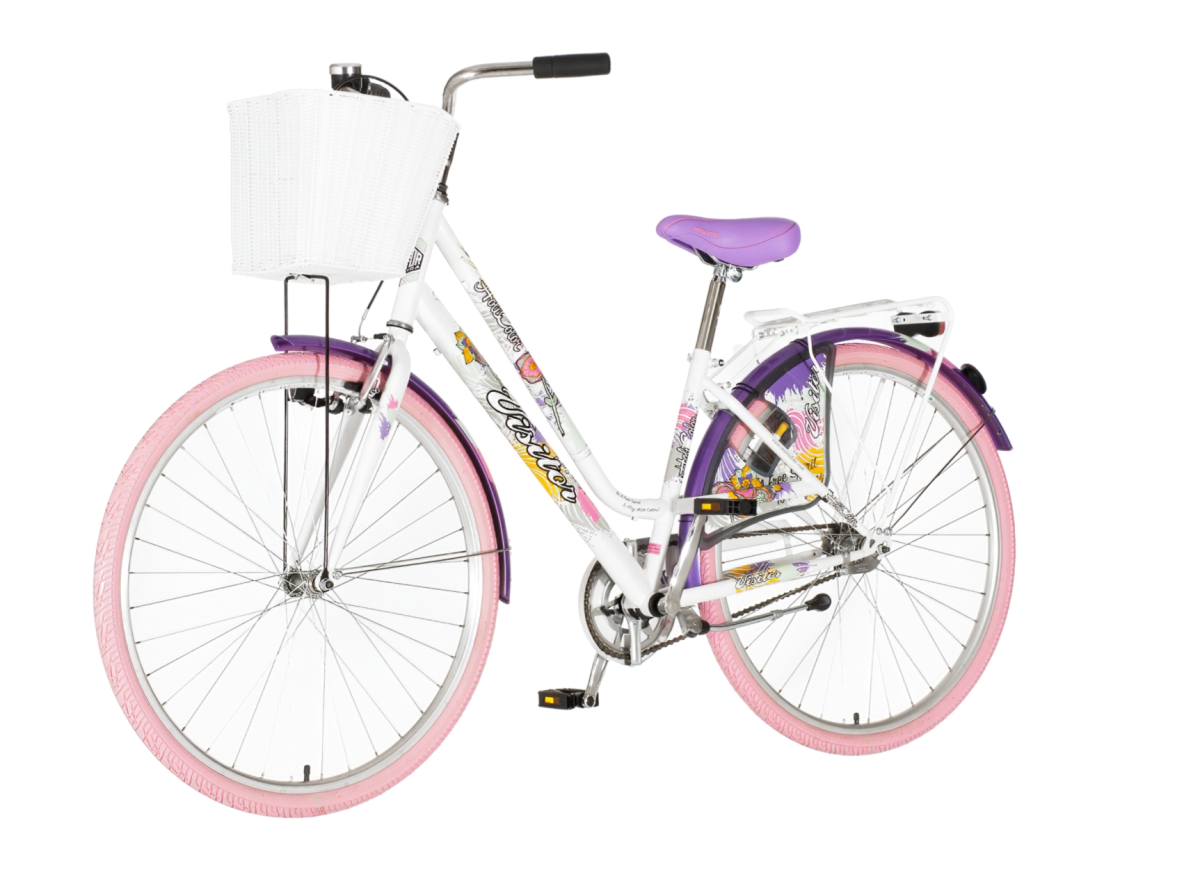 Bicikl Visitor Fashion Holicolor 28"  belo multikolor
