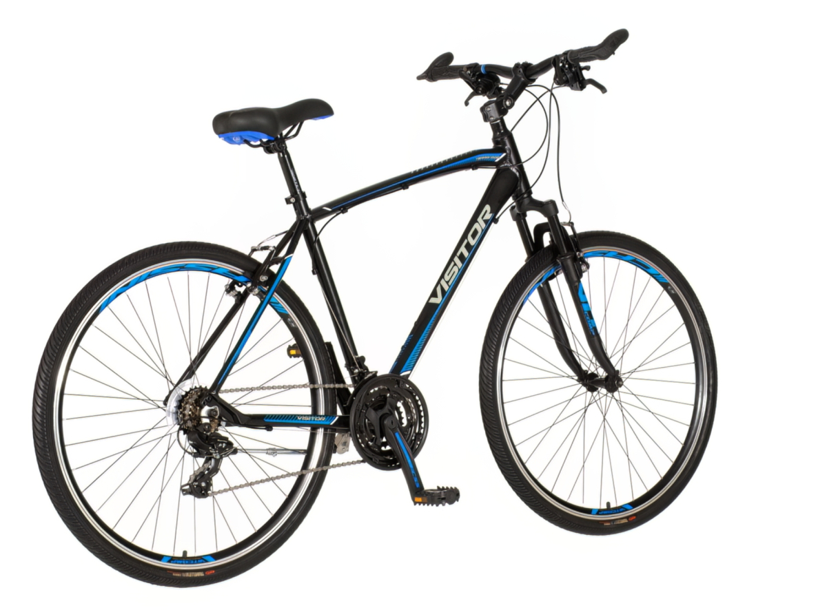 Bicikl Visitor Terra man 28" crno plavi